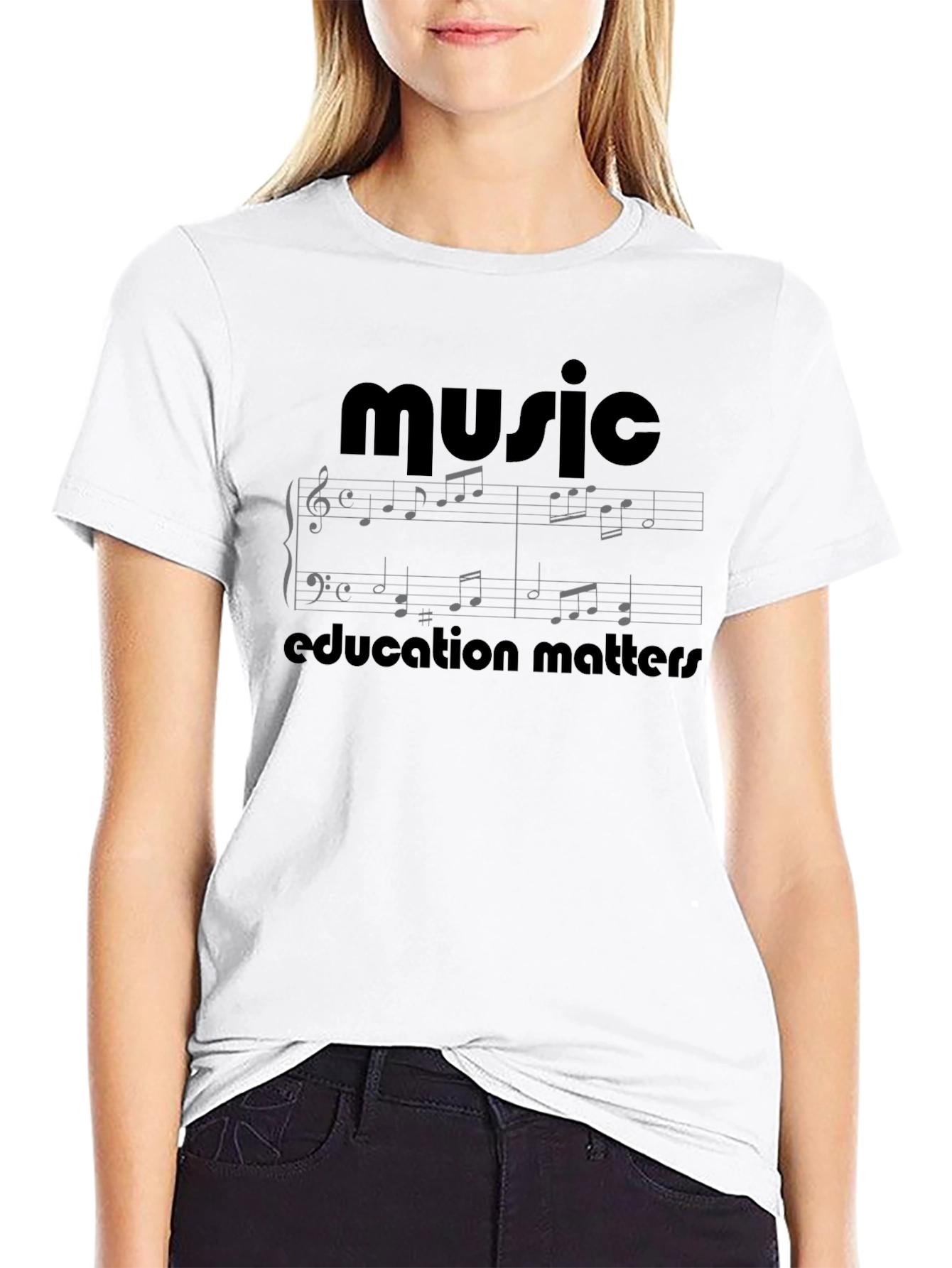 Music Education Matters Black T-Shirt