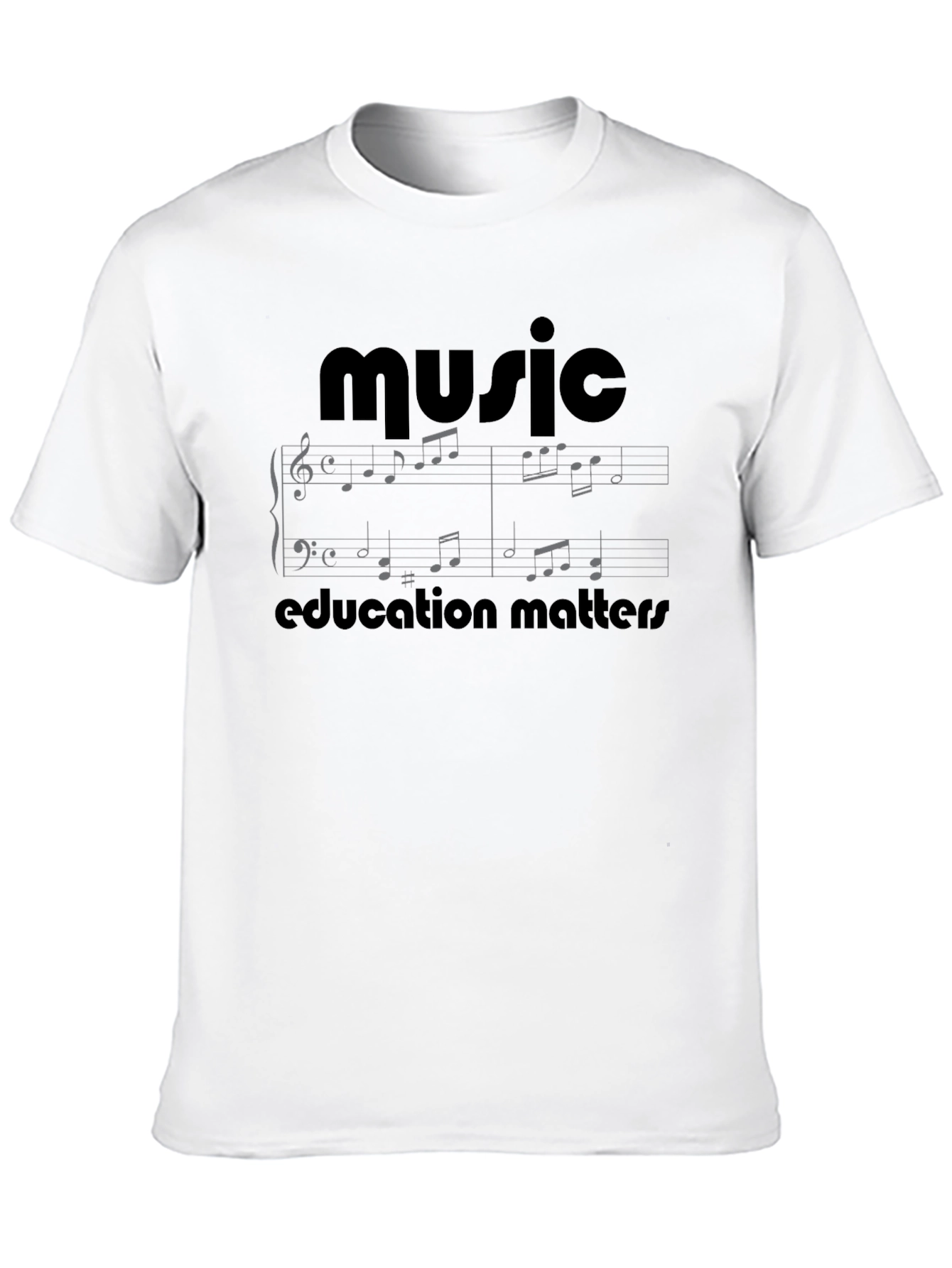 Music Education Matters Black T-Shirt