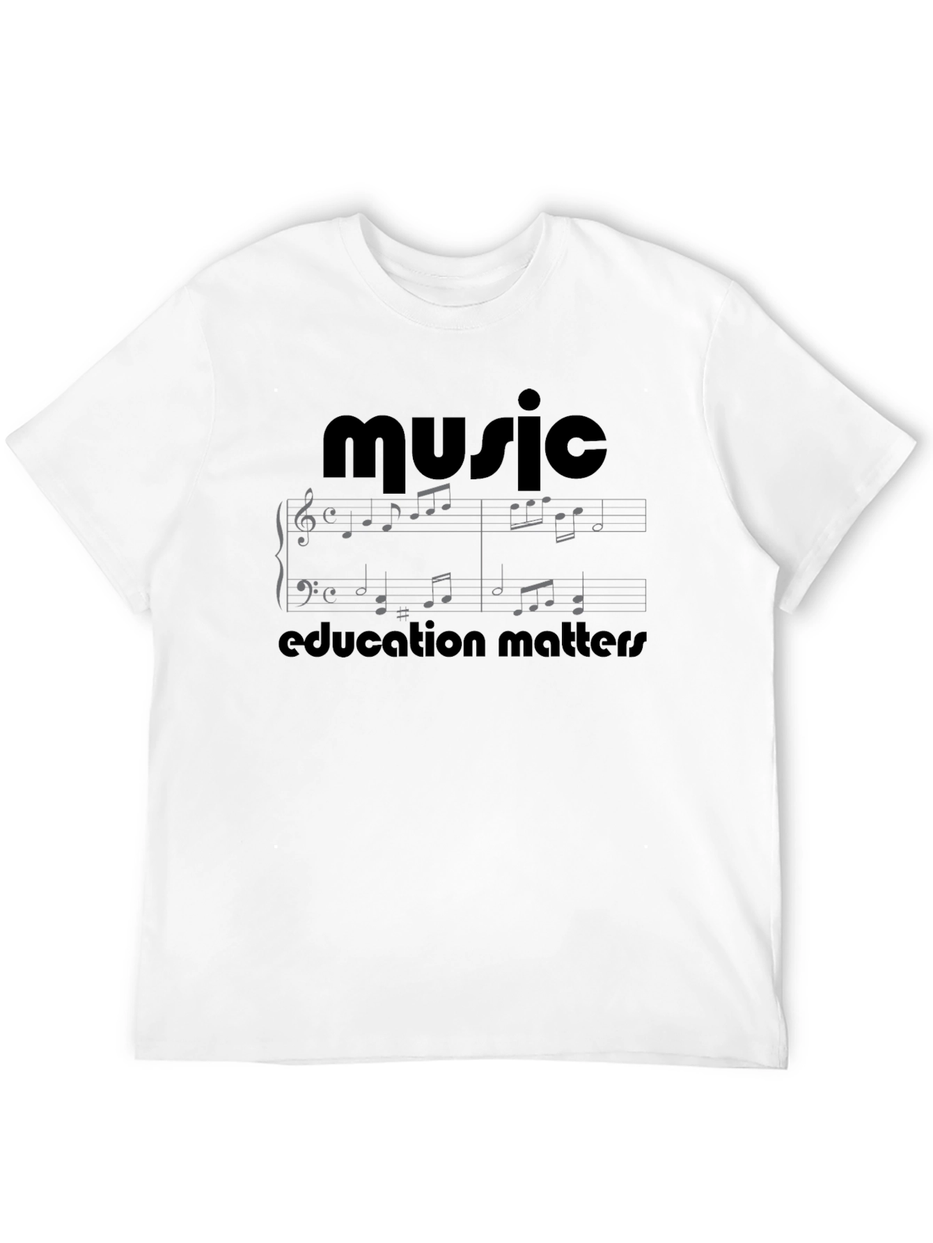 Music Education Matters Black T-Shirt