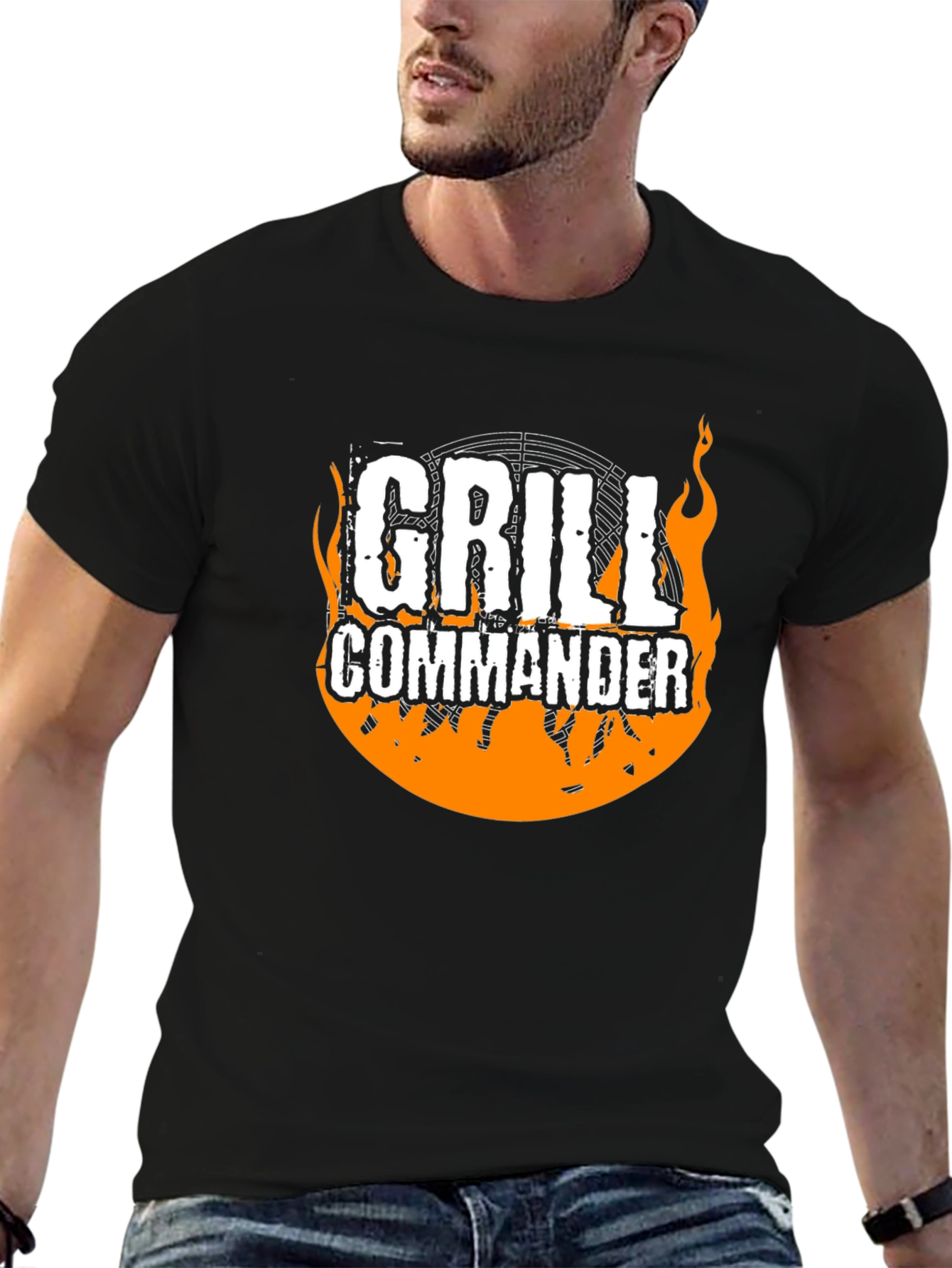 Grill Commander Black T-Shirt
