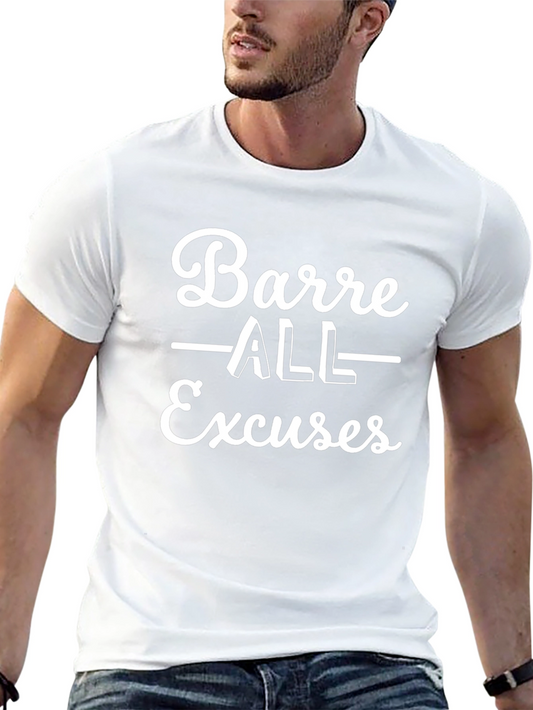 Barre All Excuses Black Graphic Tee