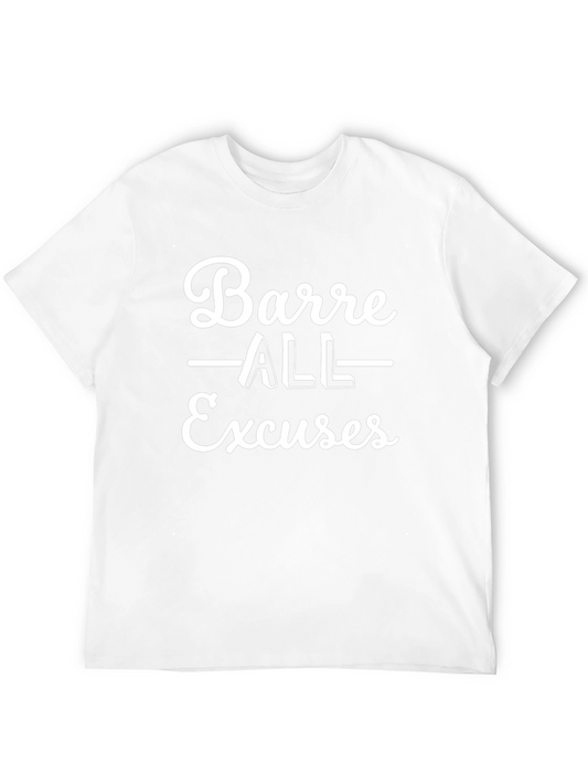Barre All Excuses Black Graphic Tee