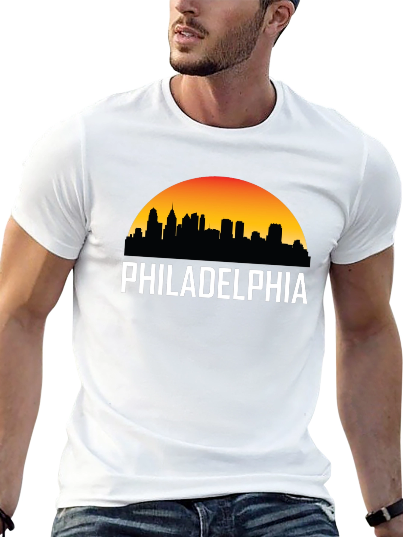 Philadelphia Skyline T-Shirt - City Pride Apparel
