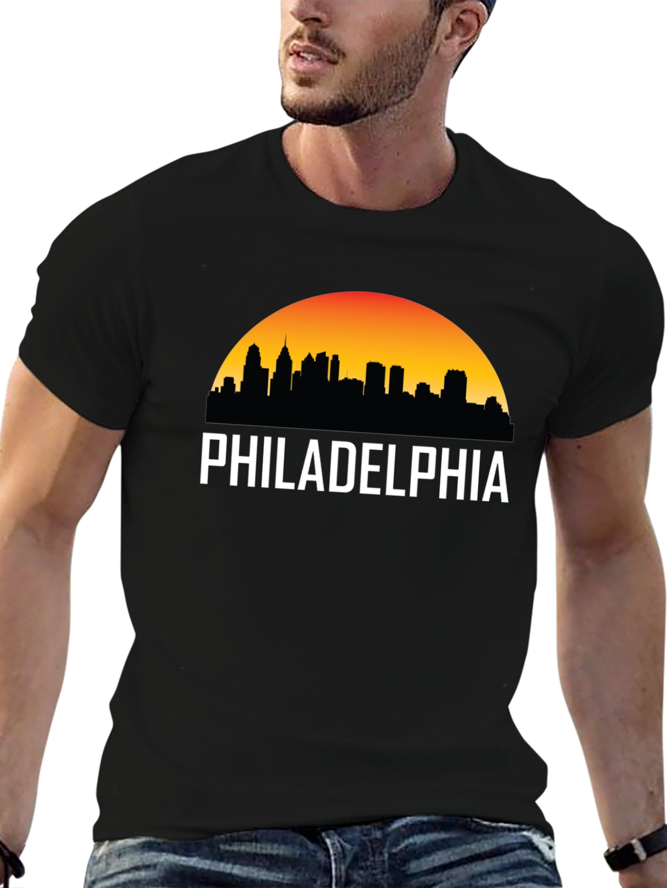 Philadelphia Skyline T-Shirt - City Pride Apparel