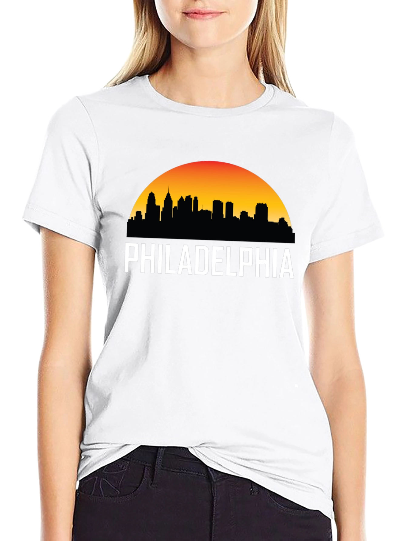Philadelphia Skyline T-Shirt - City Pride Apparel