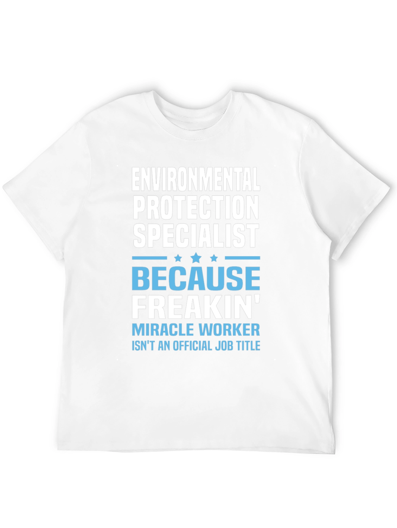 Environmental Specialist Funny Job Title T-Shirt