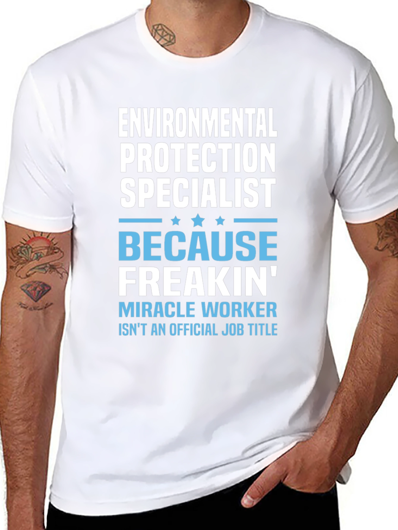 Environmental Specialist Funny Job Title T-Shirt