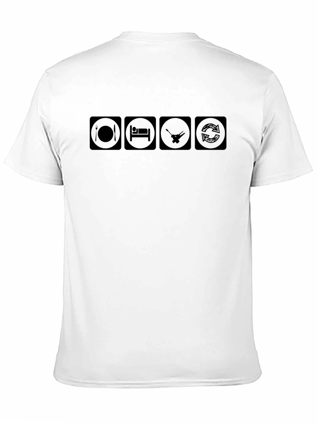 Eat Sleep Fly Repeat T-Shirt