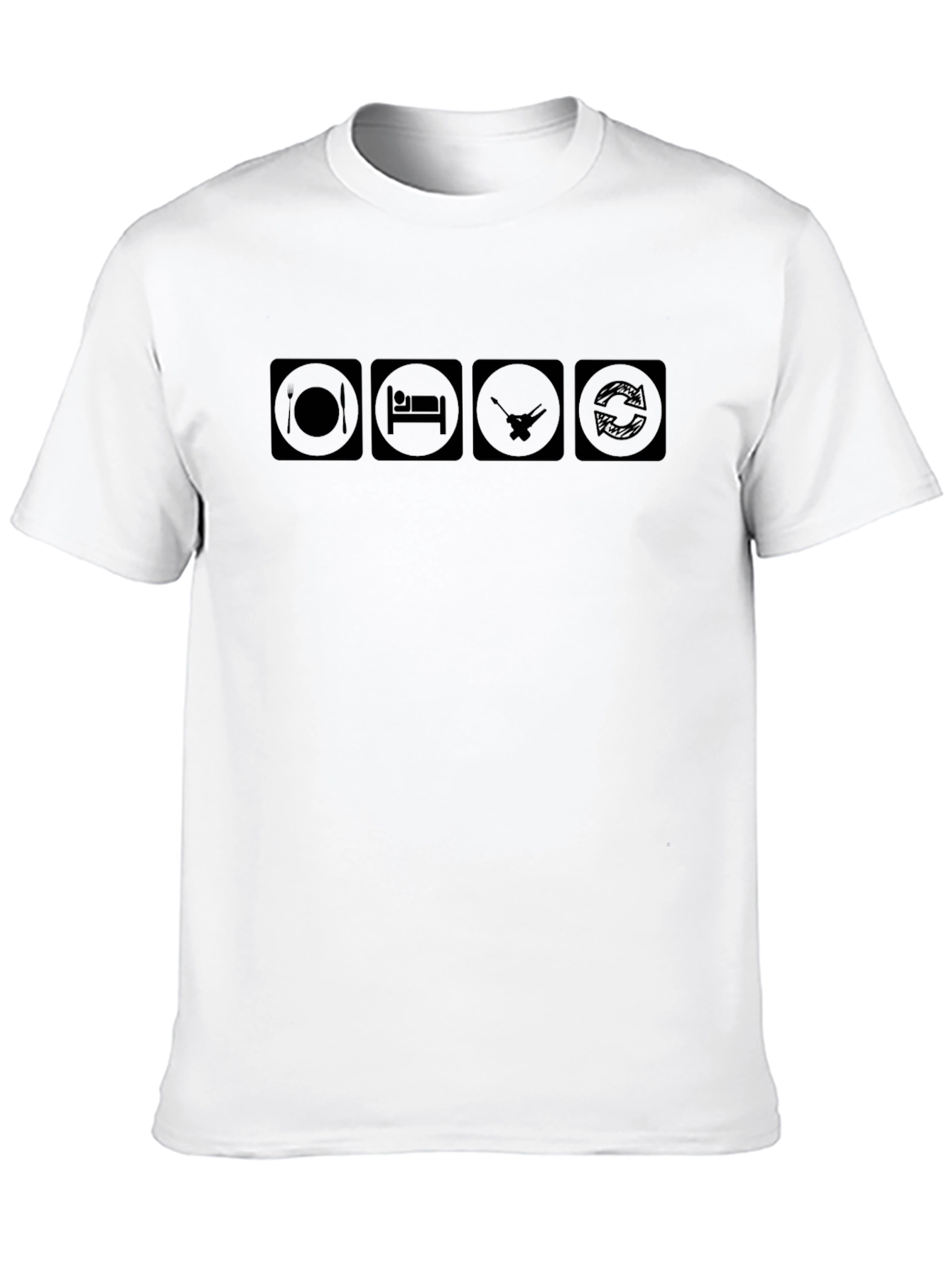 Eat Sleep Fly Repeat T-Shirt