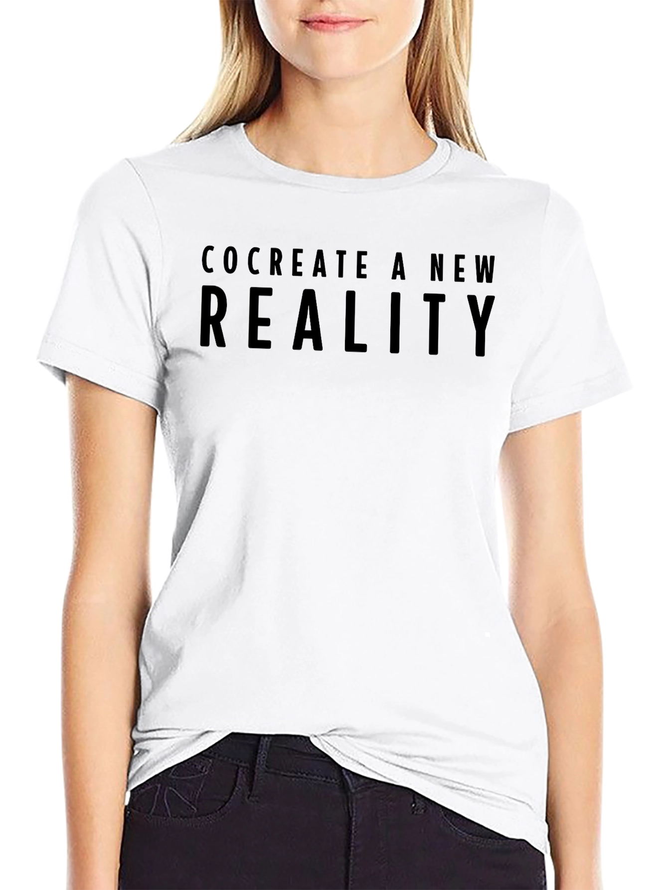 Co-Create Reality Graphic Tee - Black
