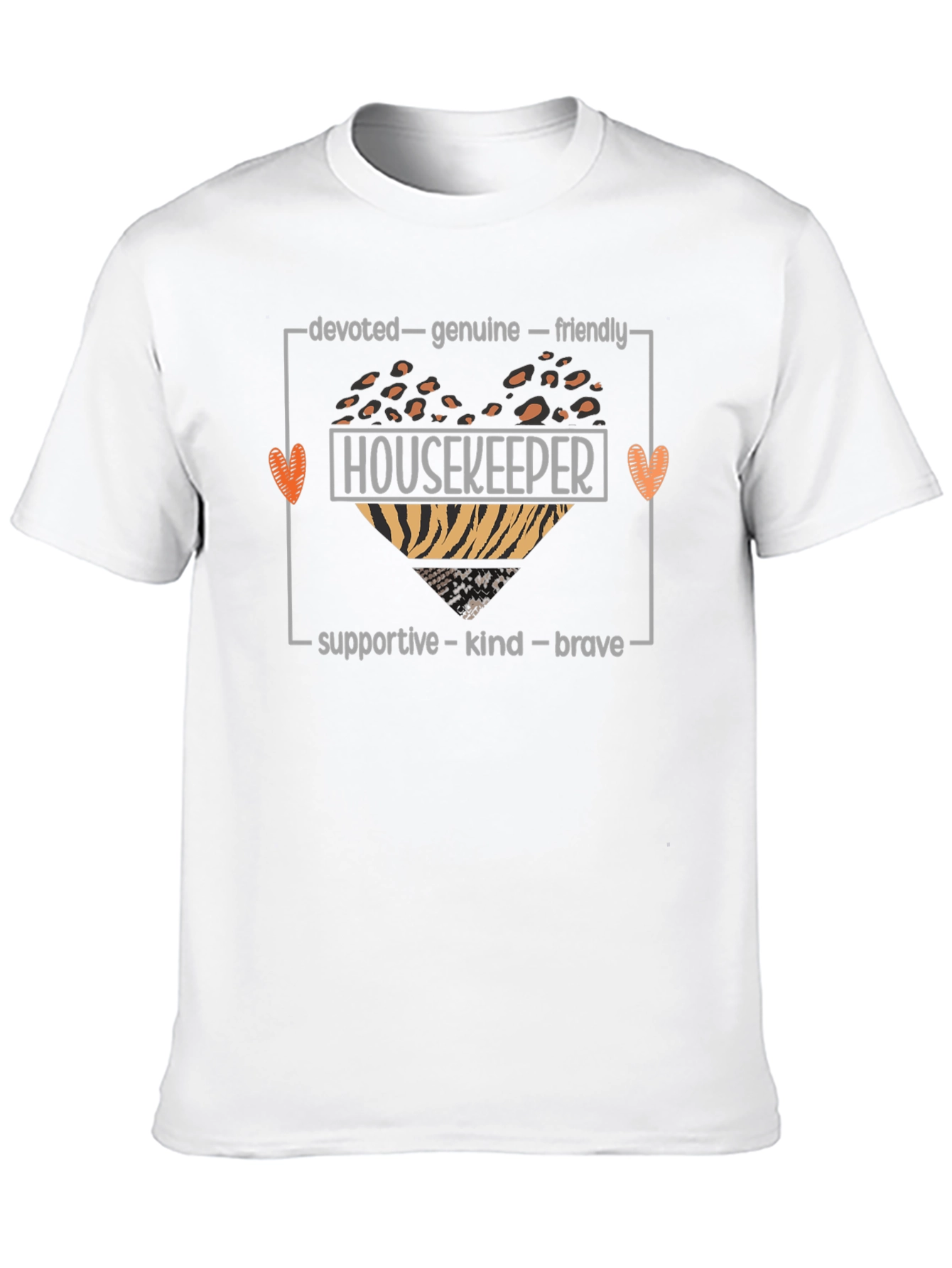 Housekeeper Heart Graphic T-Shirt