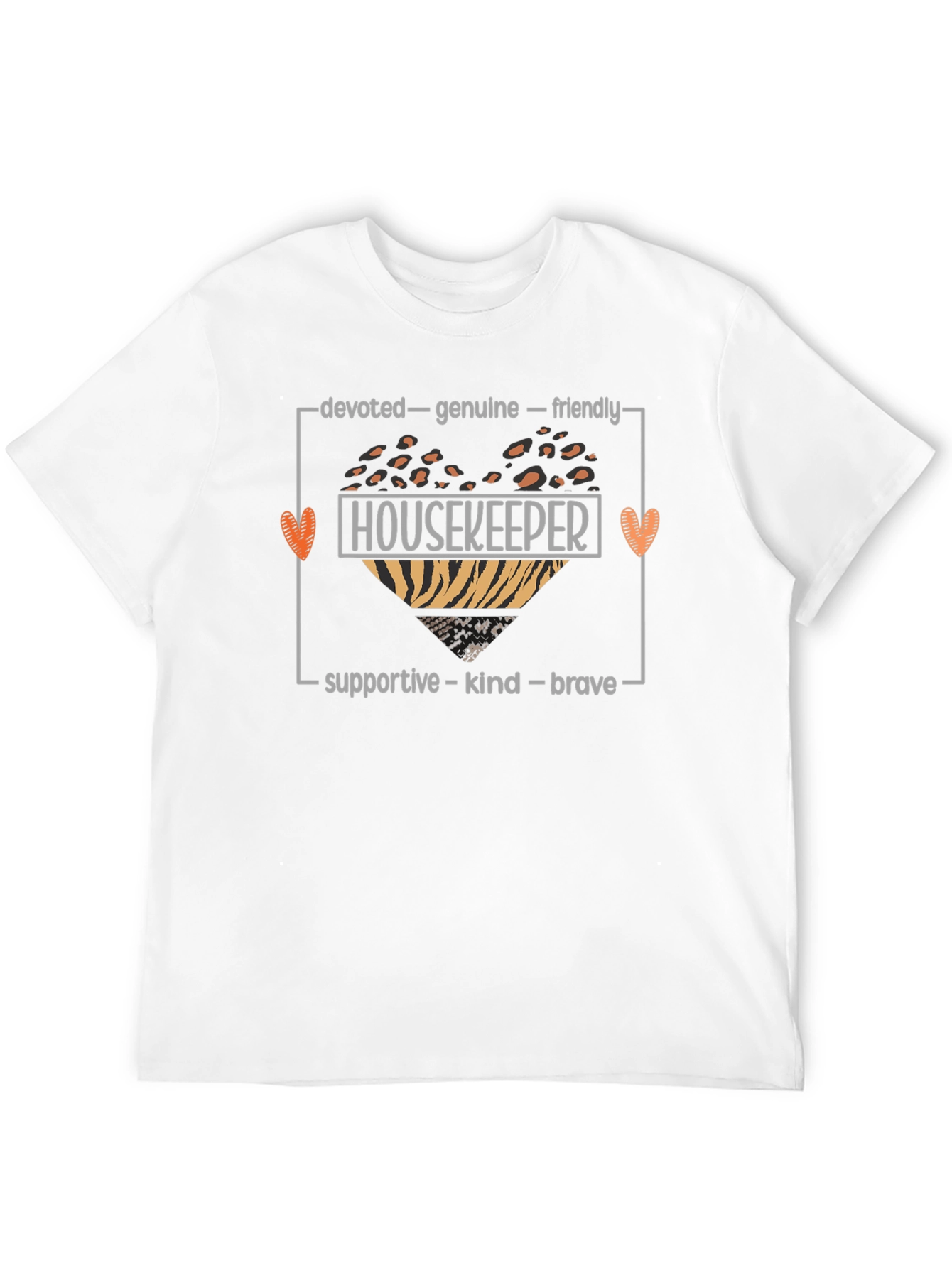 Housekeeper Heart Graphic T-Shirt