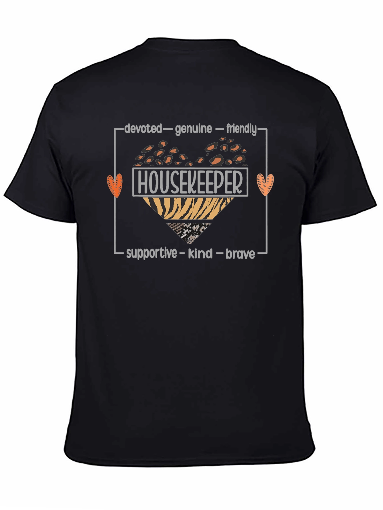Housekeeper Heart Graphic T-Shirt