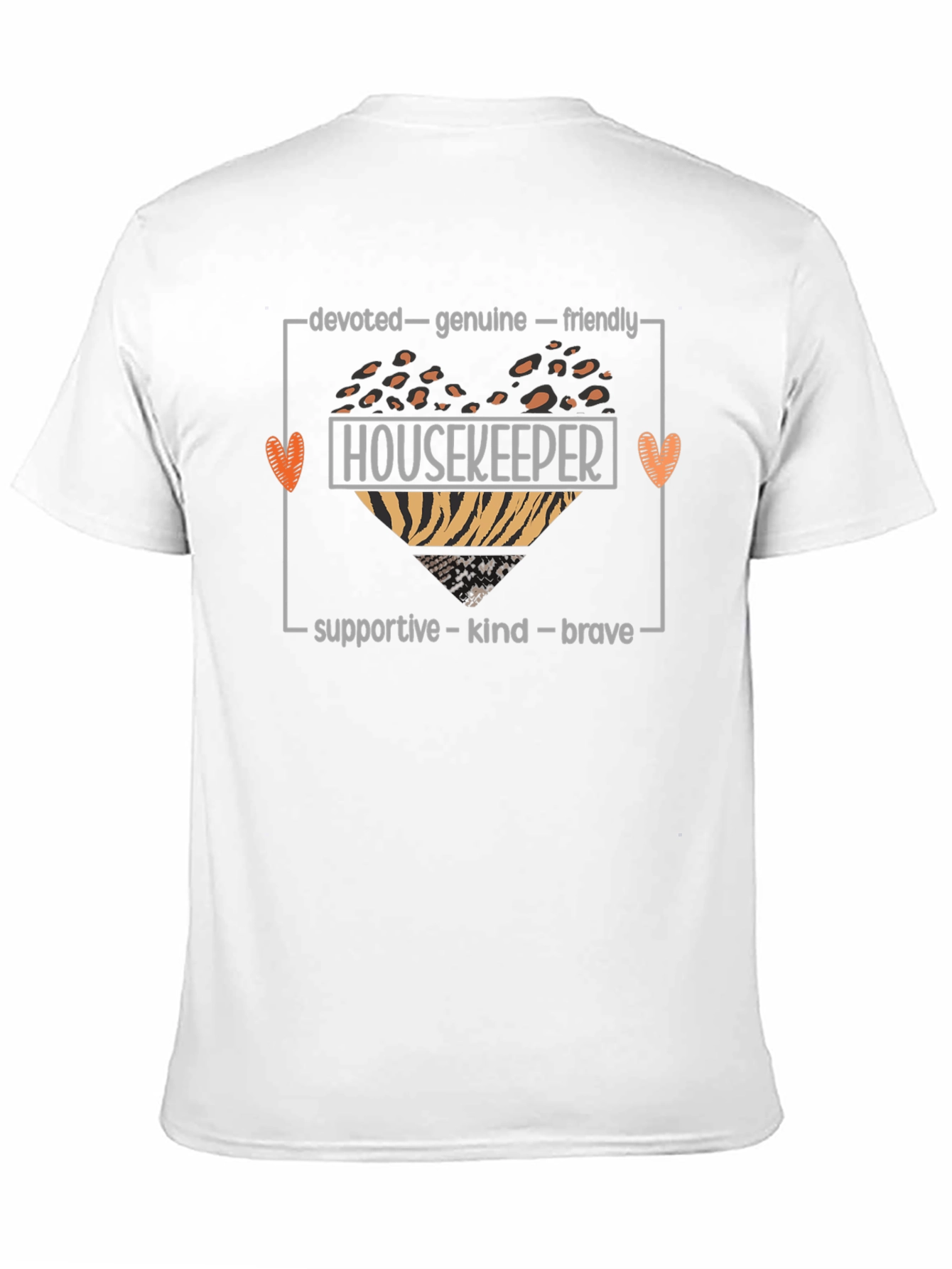 Housekeeper Heart Graphic T-Shirt