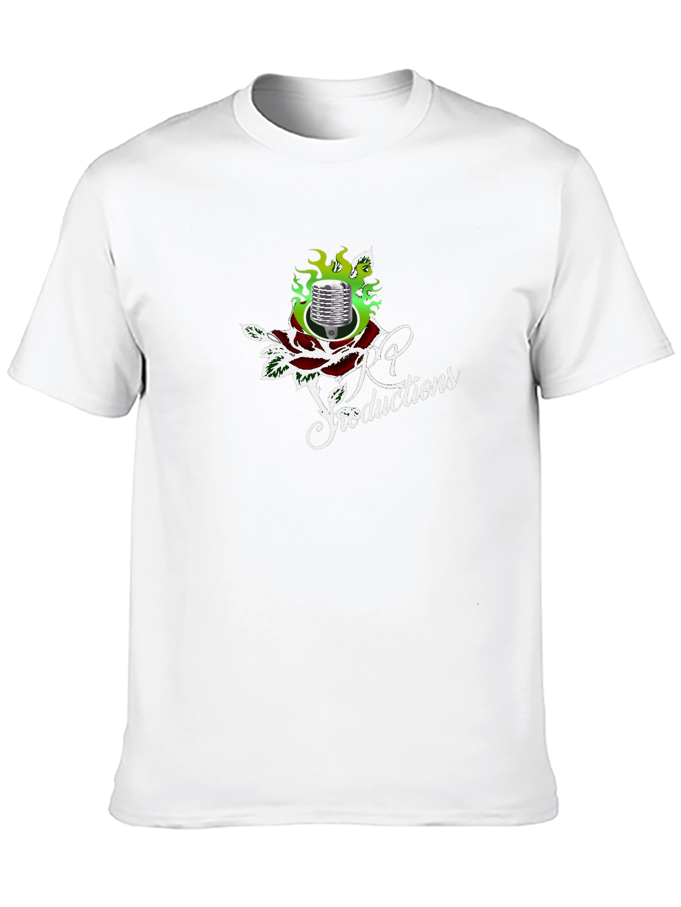 RP Productions Black Graphic Tee