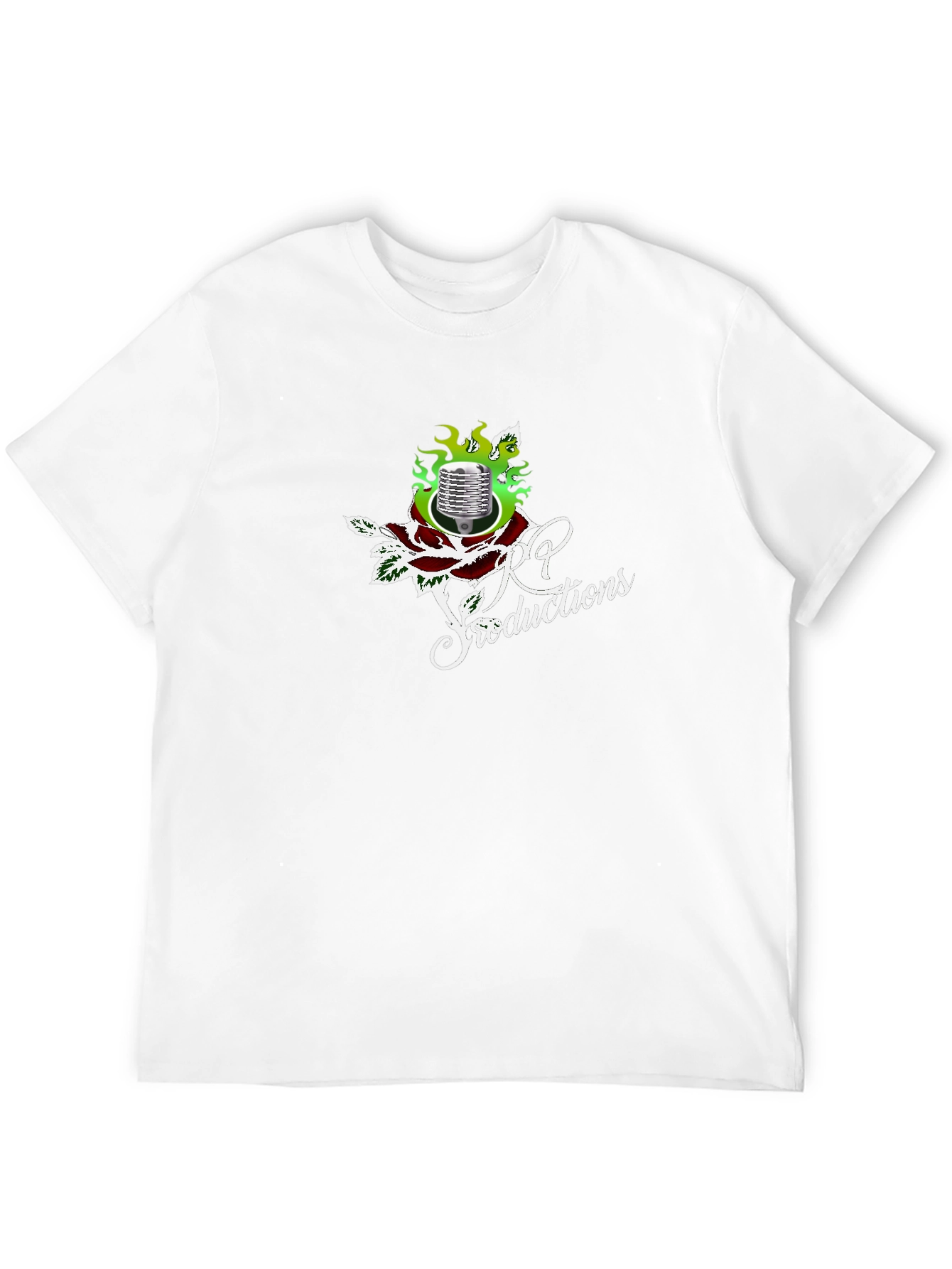RP Productions Black Graphic Tee