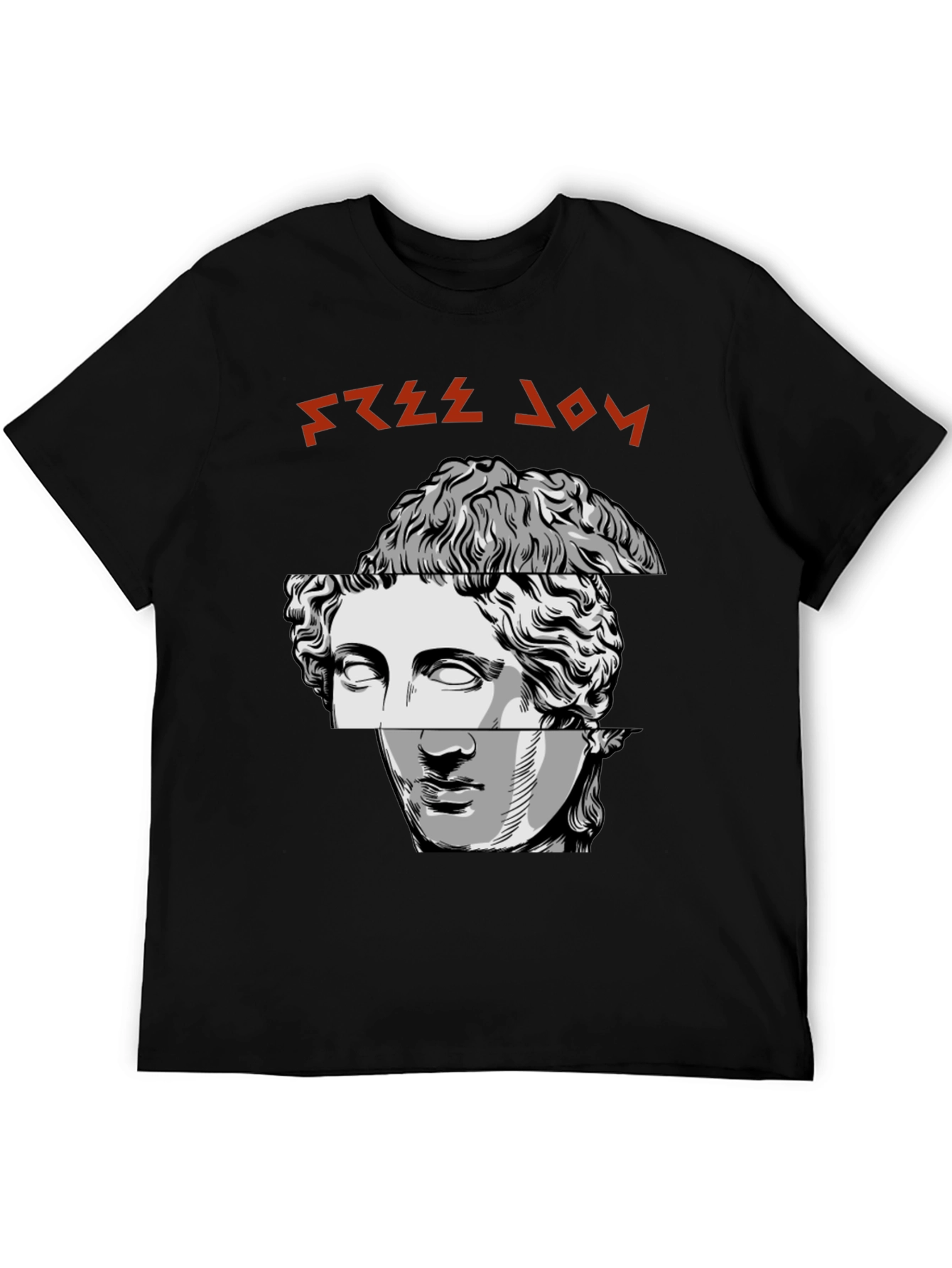 Modern Art Tee - Greek Bust Design