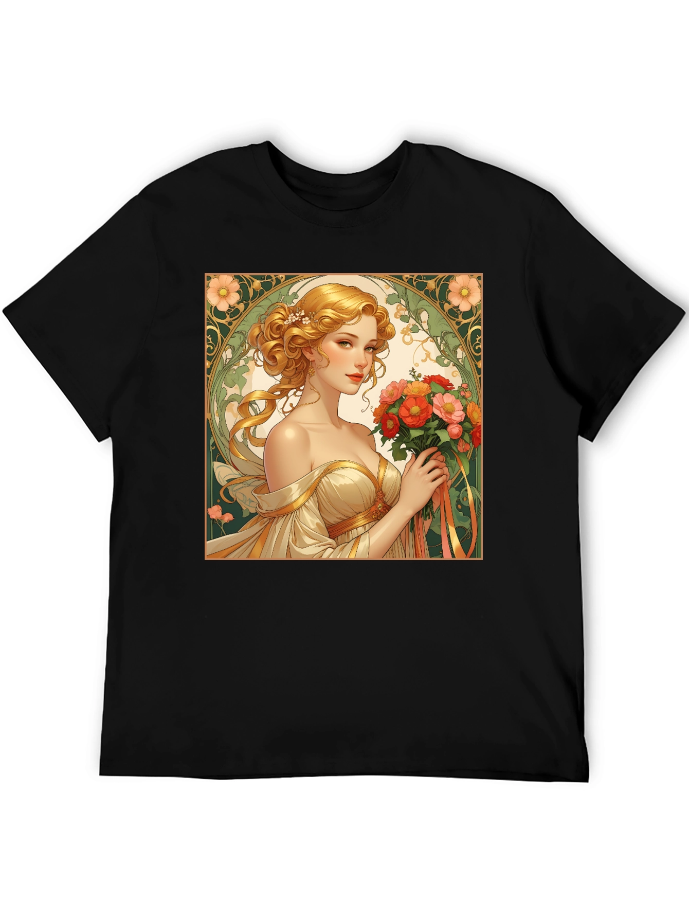 Art Nouveau Woman T-Shirt