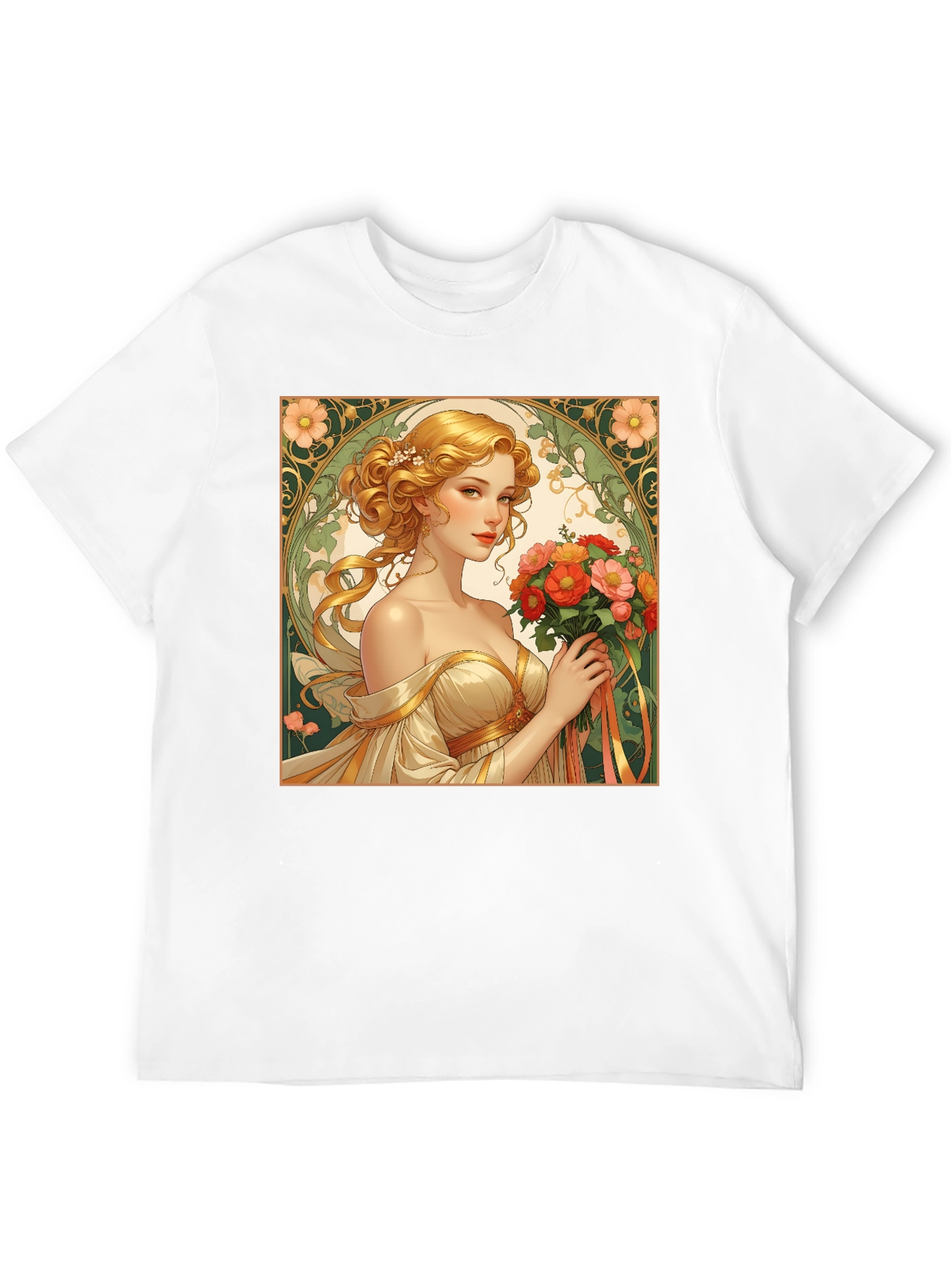 Art Nouveau Woman T-Shirt