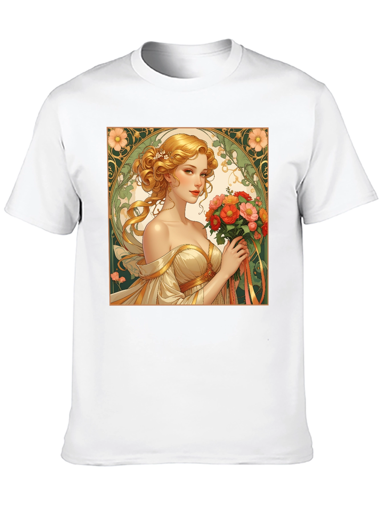 Art Nouveau Woman T-Shirt