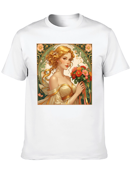 Art Nouveau Woman T-Shirt