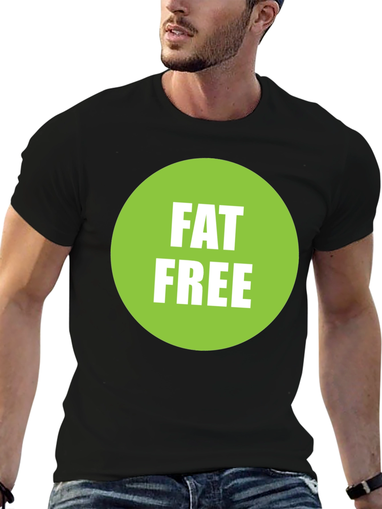 Fat Free T-Shirt - Black Graphic Tee