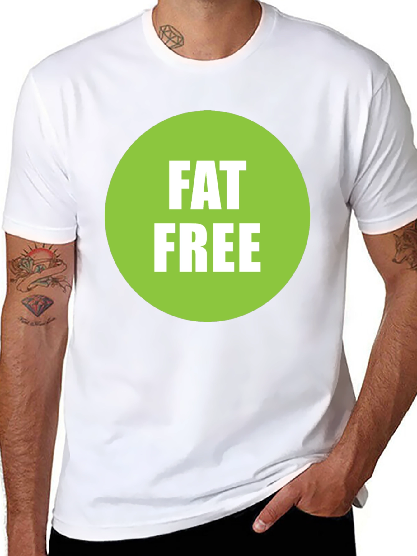 Fat Free T-Shirt - Black Graphic Tee