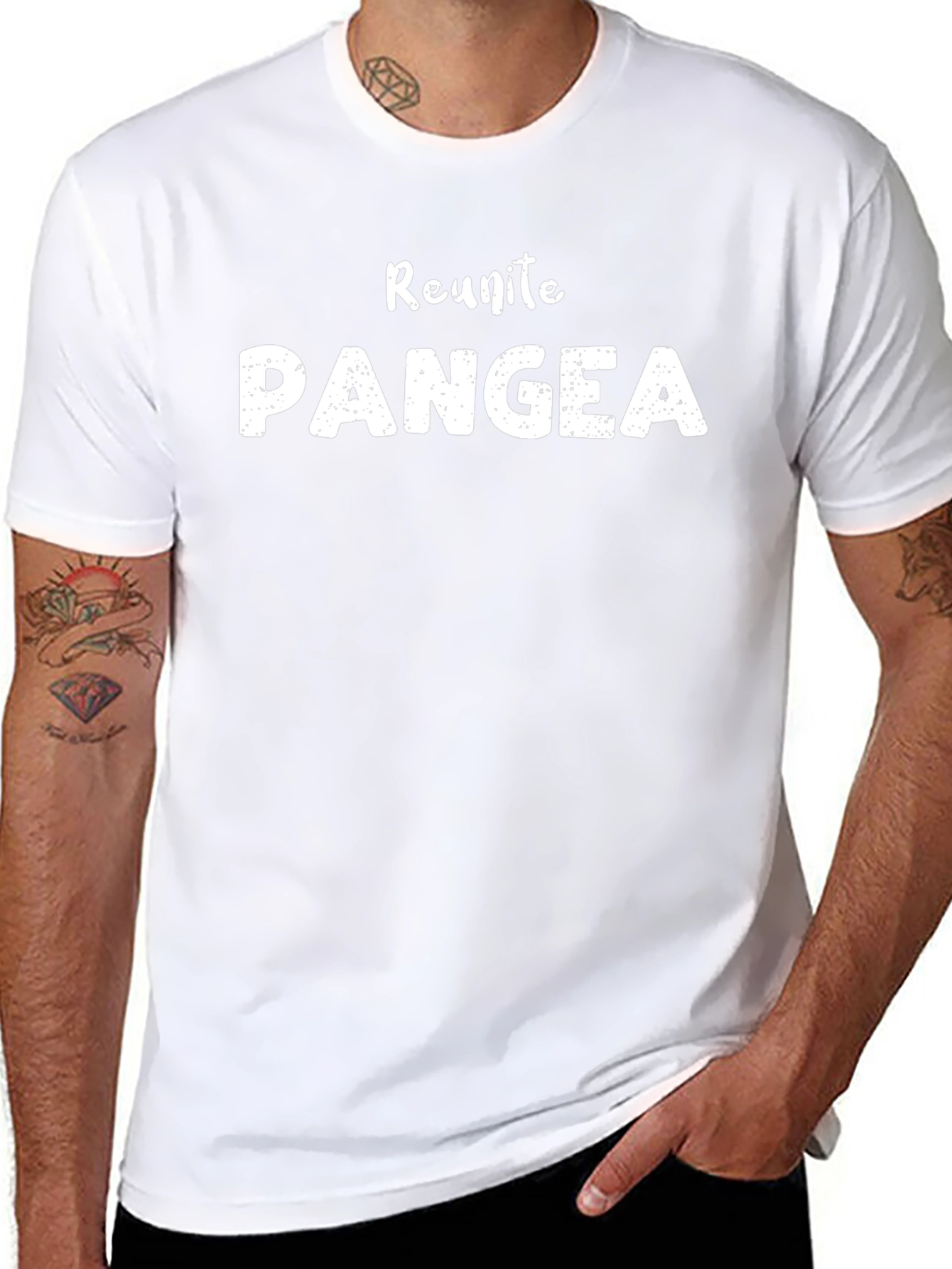 Reunite Pangea Funny Graphic Tee