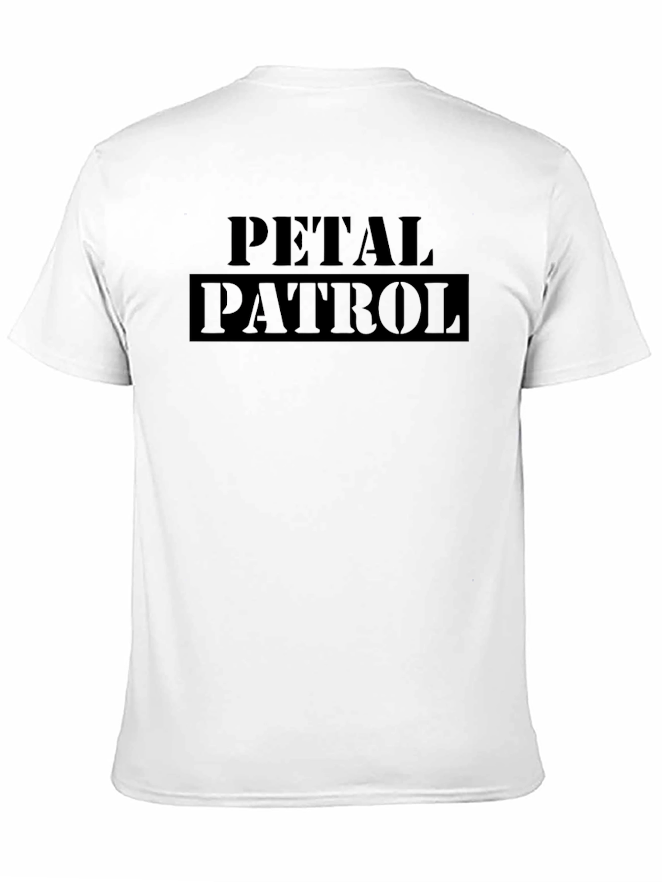 Petal Patrol Black Graphic T-Shirt
