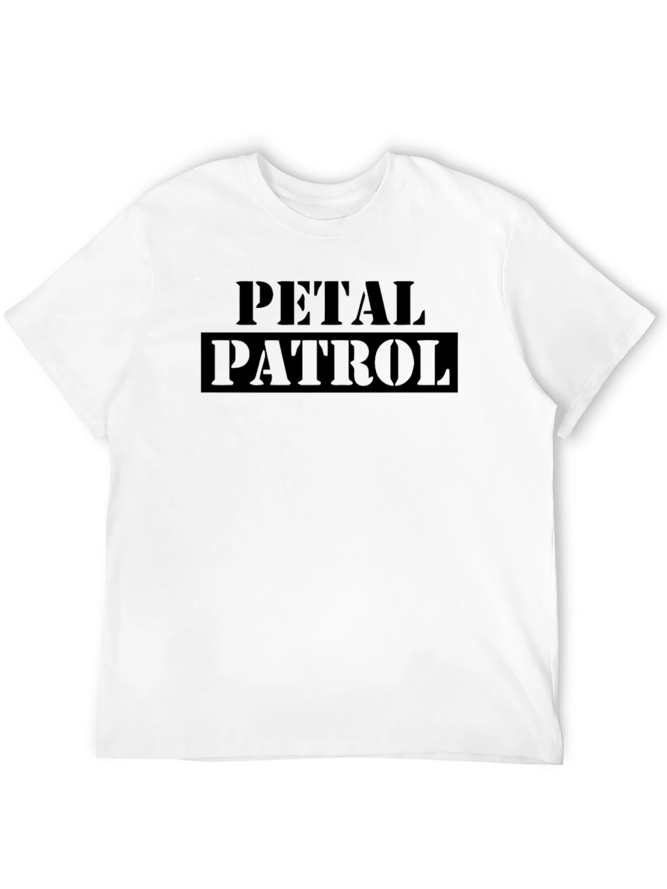 Petal Patrol Black Graphic T-Shirt
