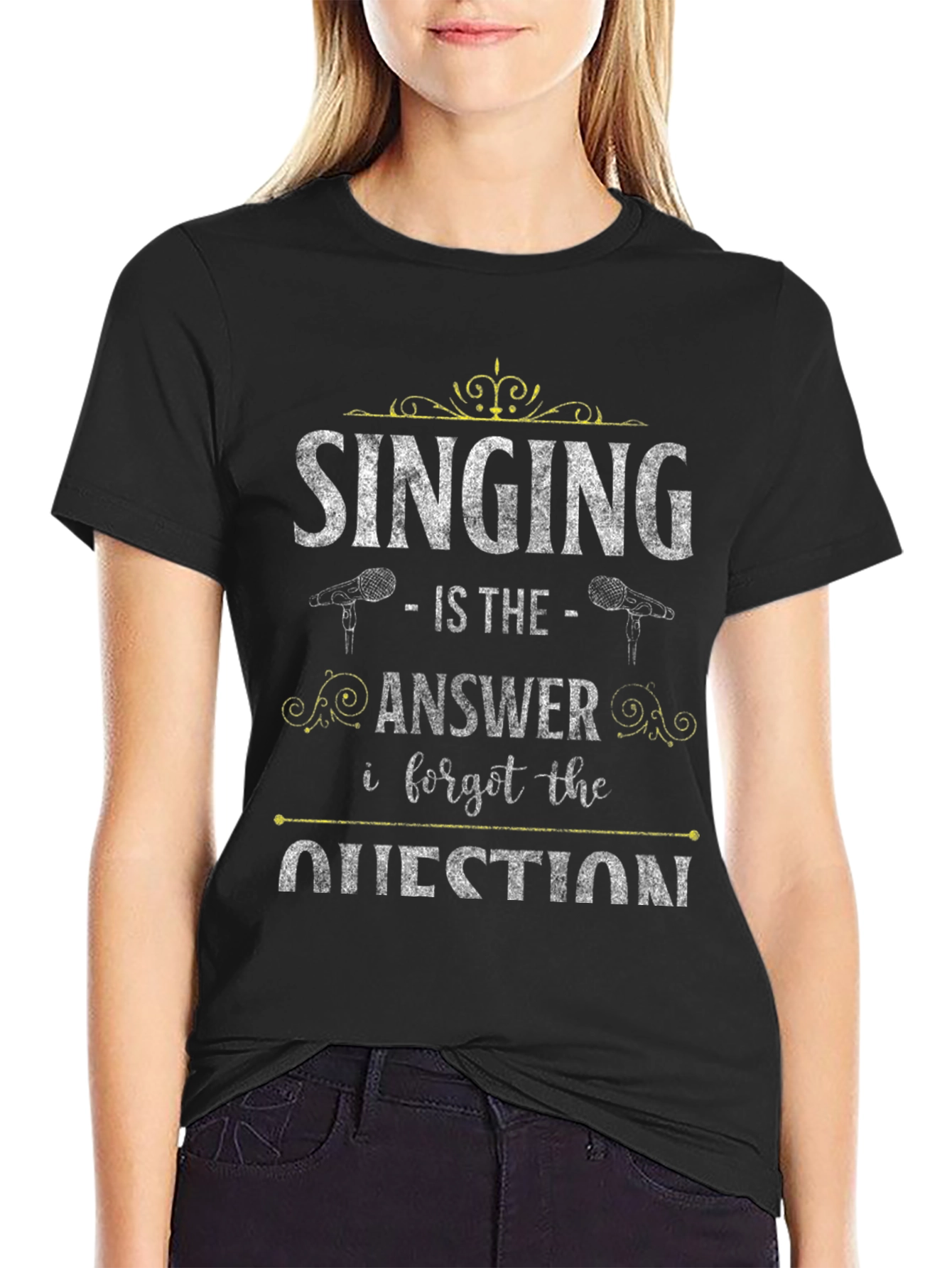Singing is the Answer T-Shirt - Unisex
