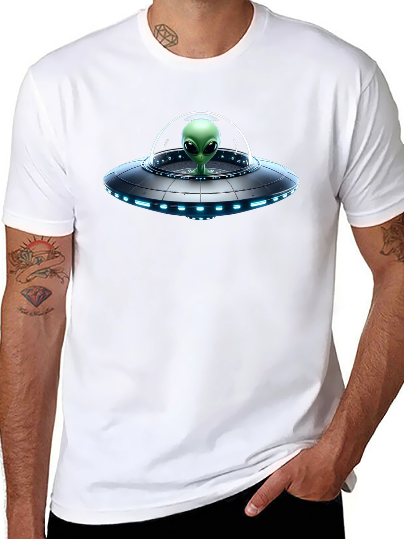 Alien UFO T-Shirt: Out of This World Style!