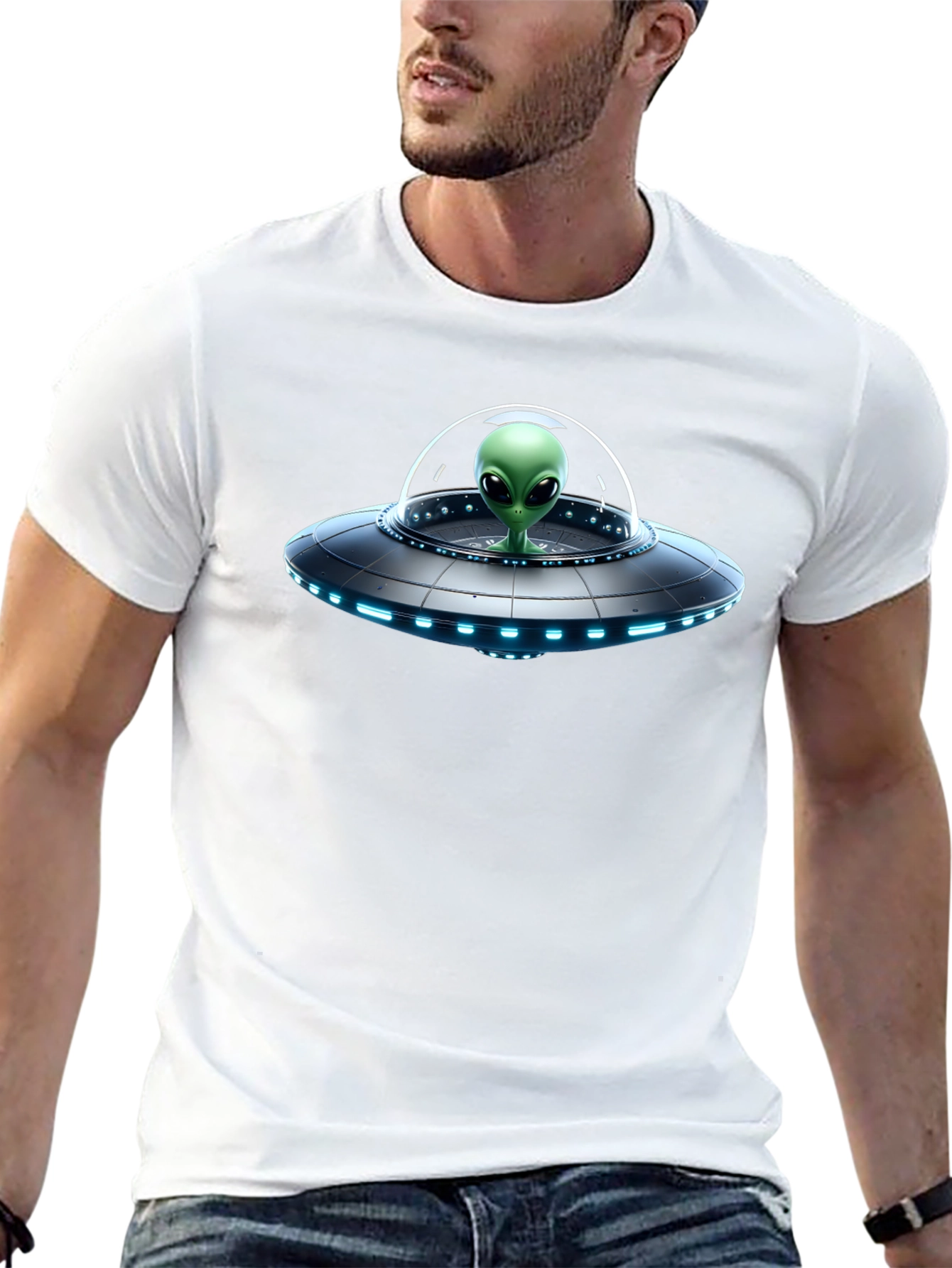 Alien UFO T-Shirt: Out of This World Style!