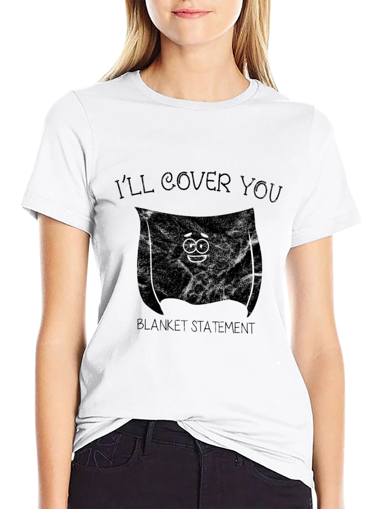 Ill Cover You Graphic T-Shirt - Blanket Statement Tee