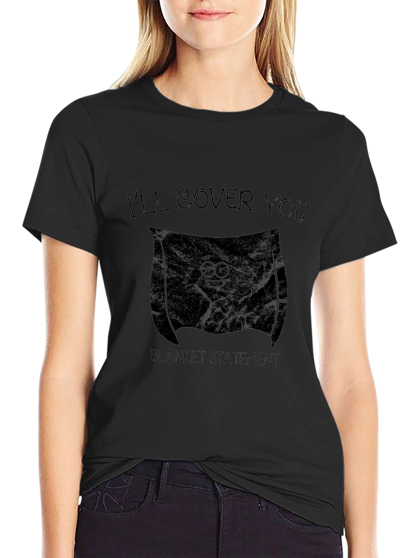 Ill Cover You Graphic T-Shirt - Blanket Statement Tee