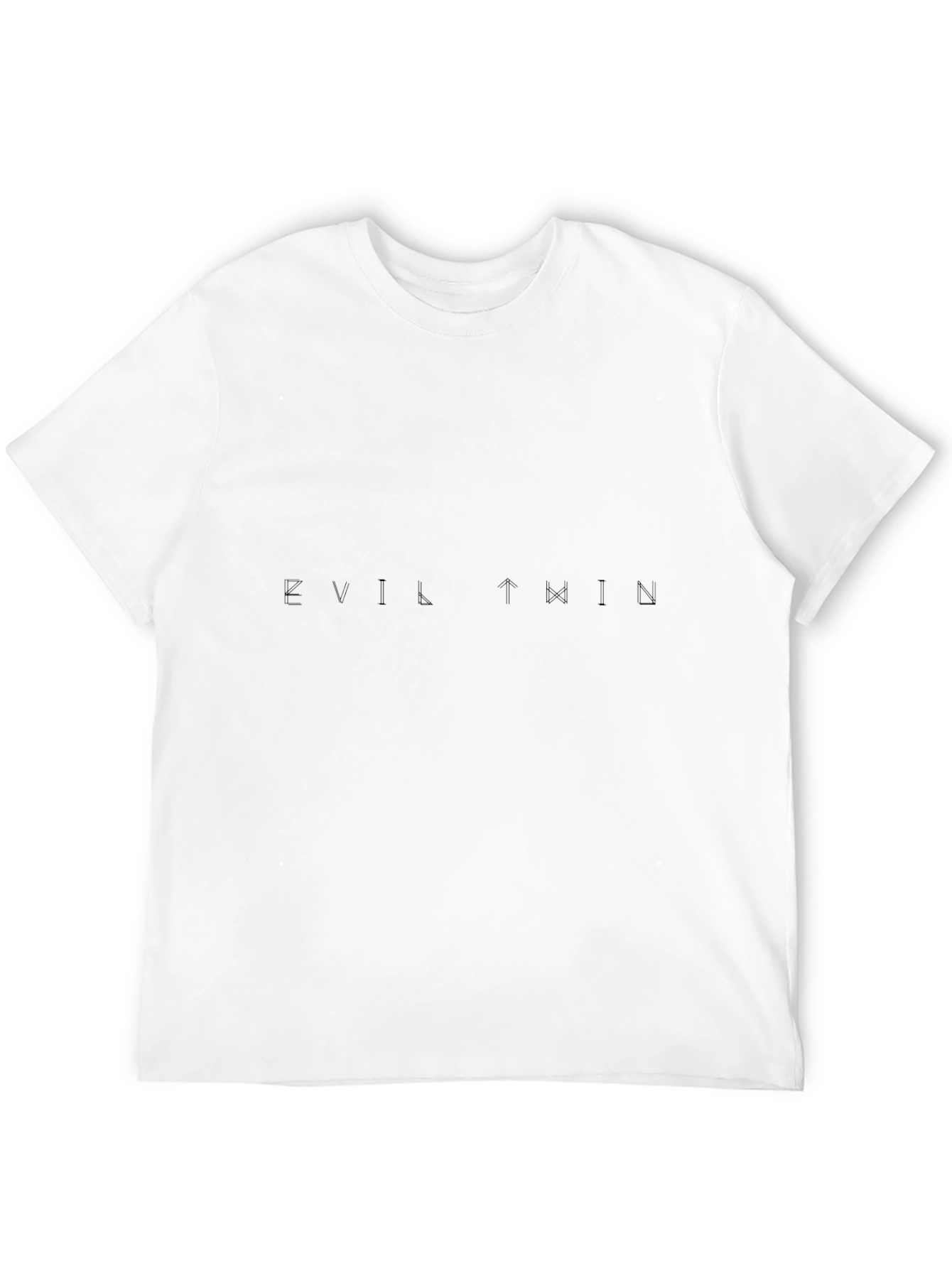 Evil Twin Graphic T-Shirt - Black Cotton Tee