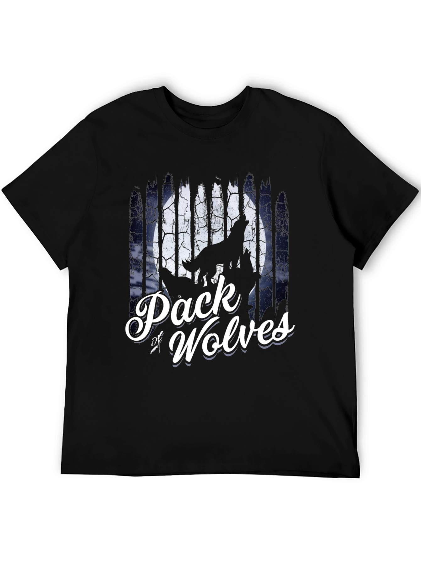 Pack of Wolves Graphic Tee - Night Howler Shirt