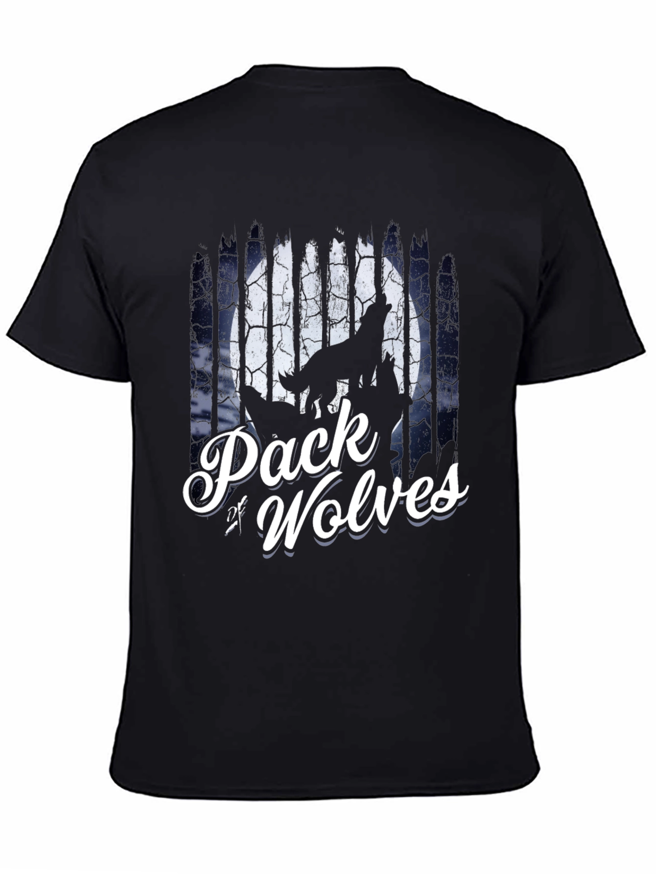 Pack of Wolves Graphic Tee - Night Howler Shirt
