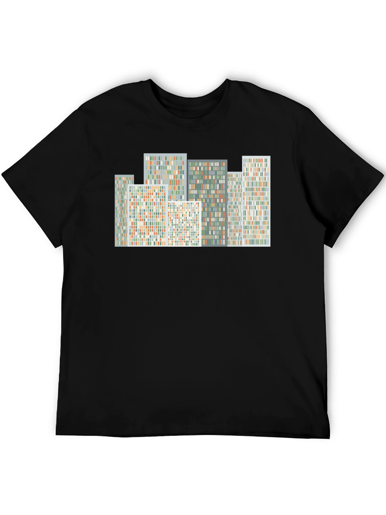 Abstract Cityscape Graphic Tee