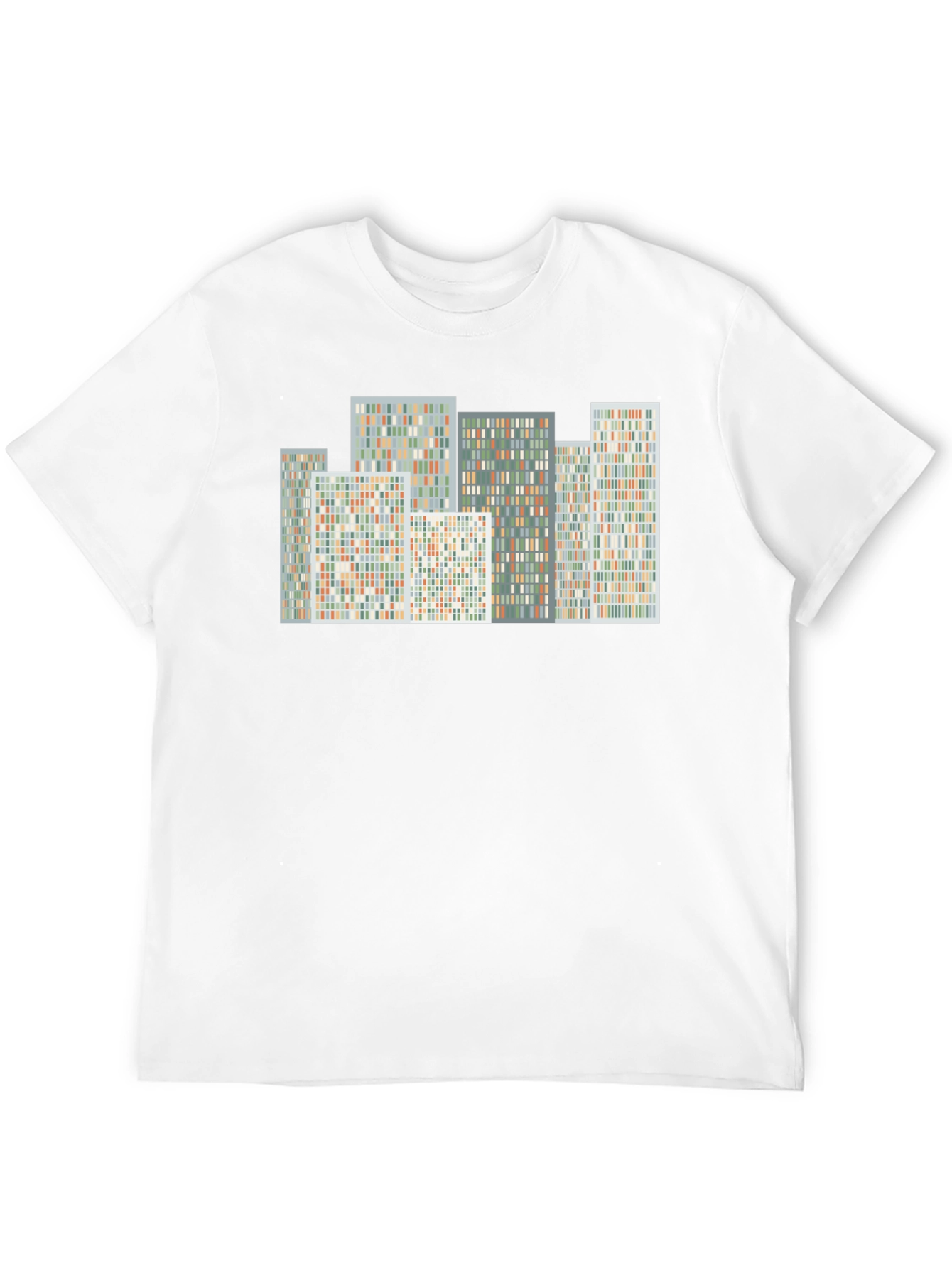 Abstract Cityscape Graphic Tee