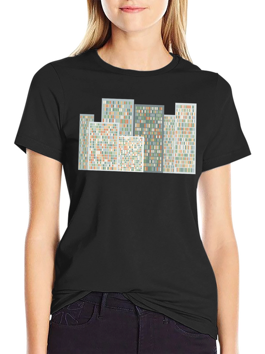 Abstract Cityscape Graphic Tee
