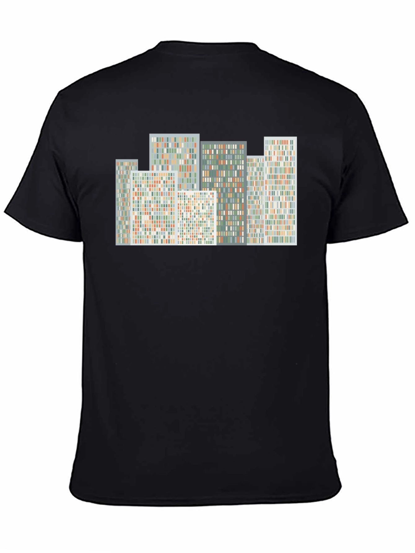 Abstract Cityscape Graphic Tee