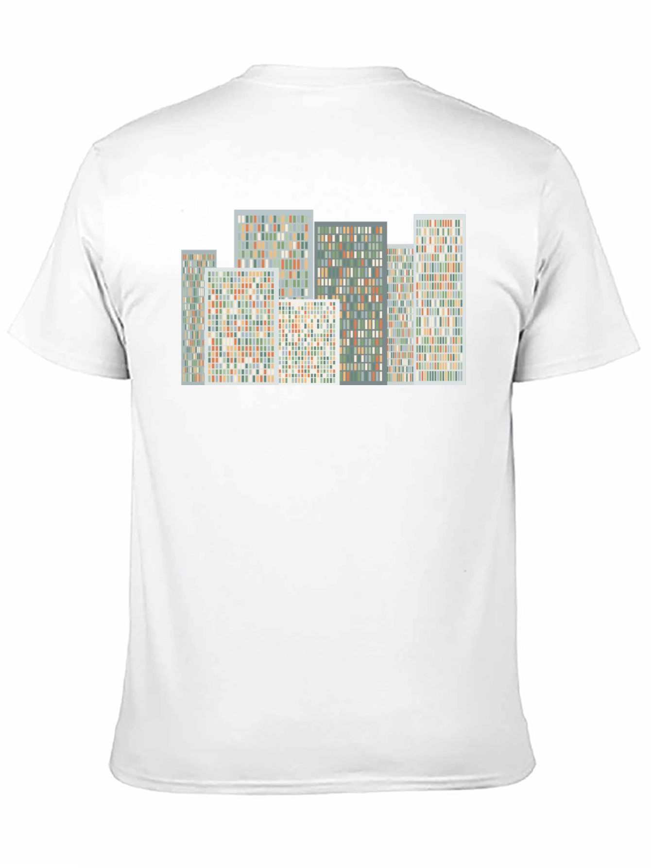 Abstract Cityscape Graphic Tee