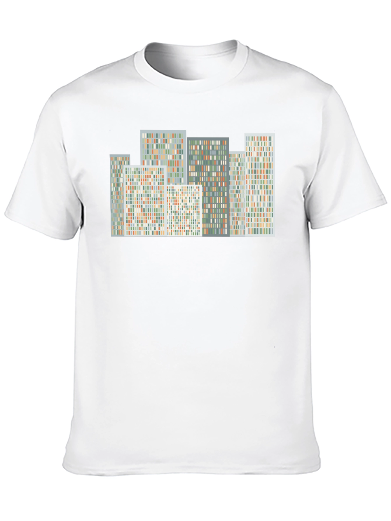 Abstract Cityscape Graphic Tee