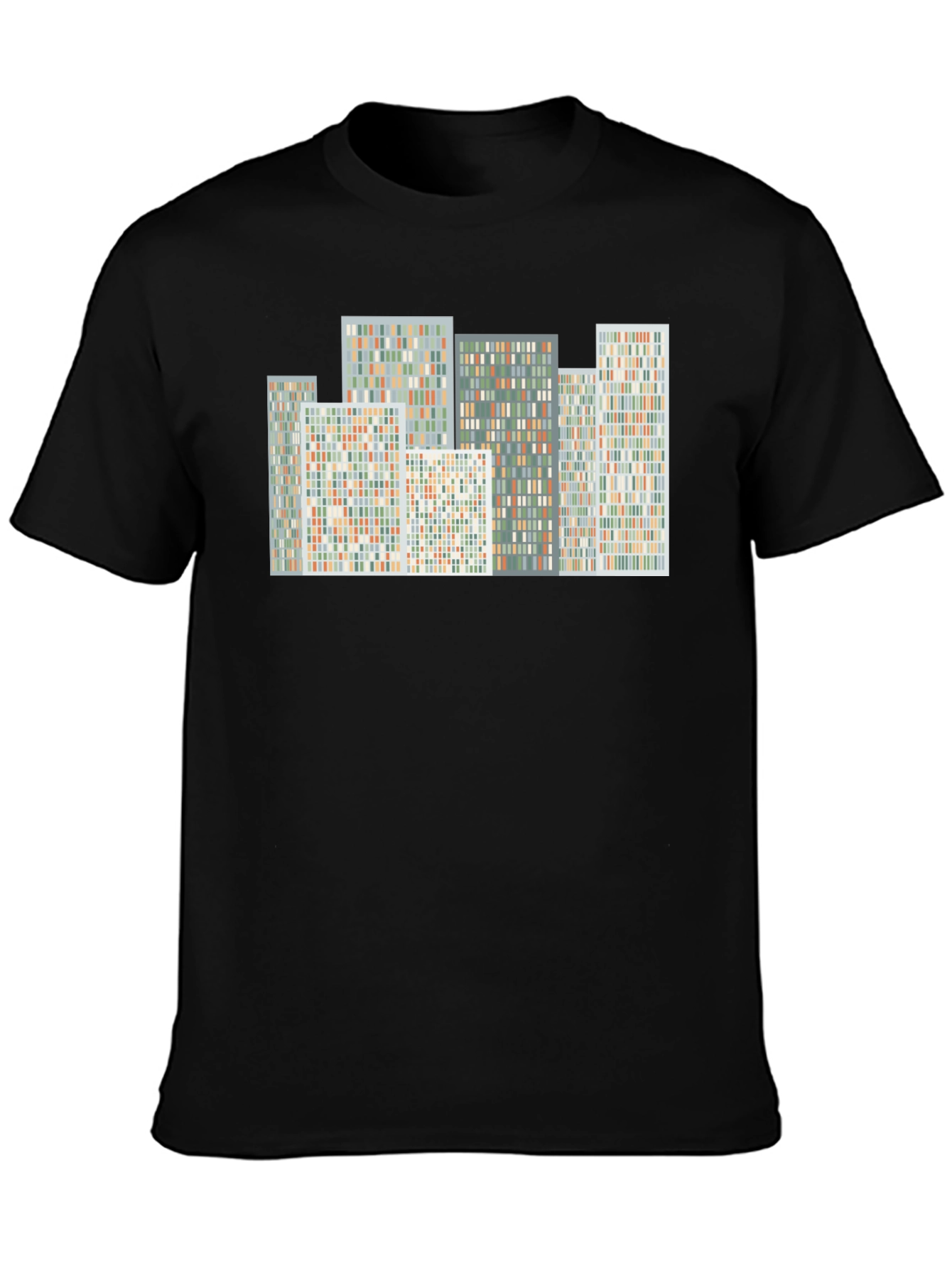 Abstract Cityscape Graphic Tee