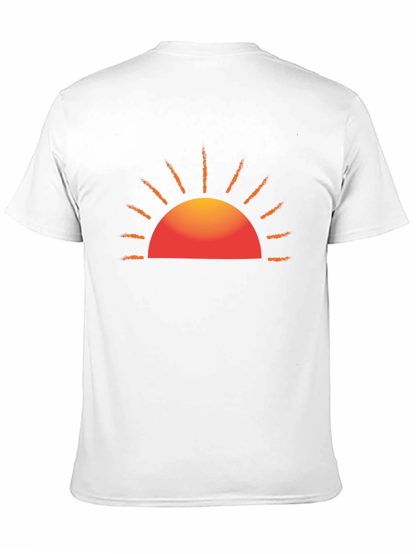 Sunset Graphic Black Tee - Stylish Everyday Wear