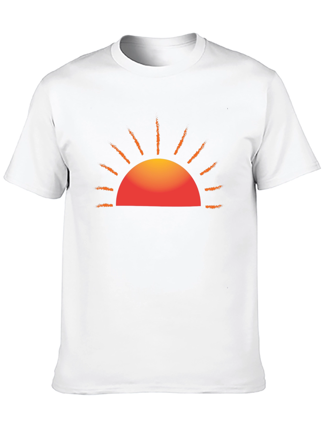 Sunset Graphic Black Tee - Stylish Everyday Wear