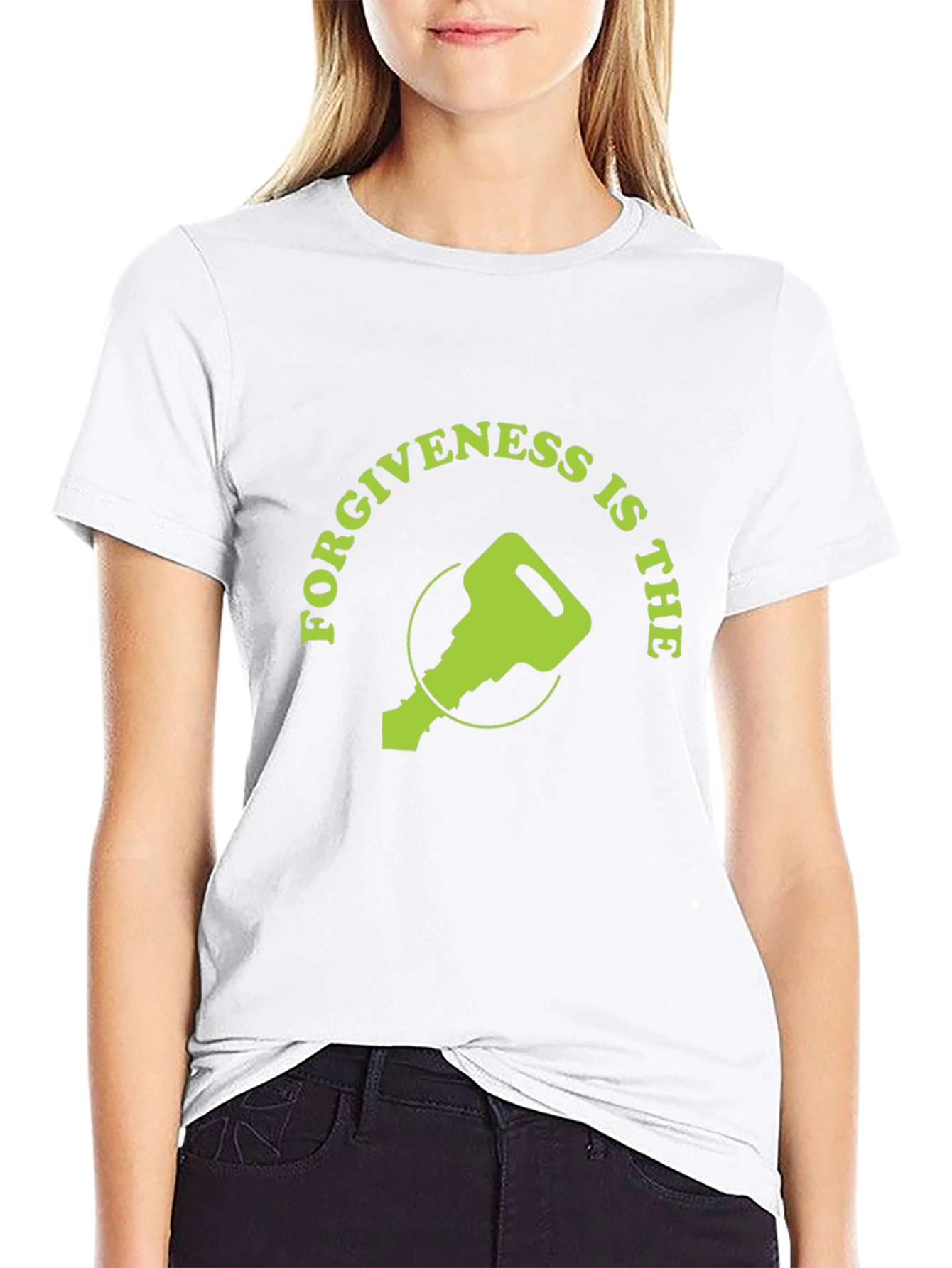 Forgiveness is the Key Black T-Shirt