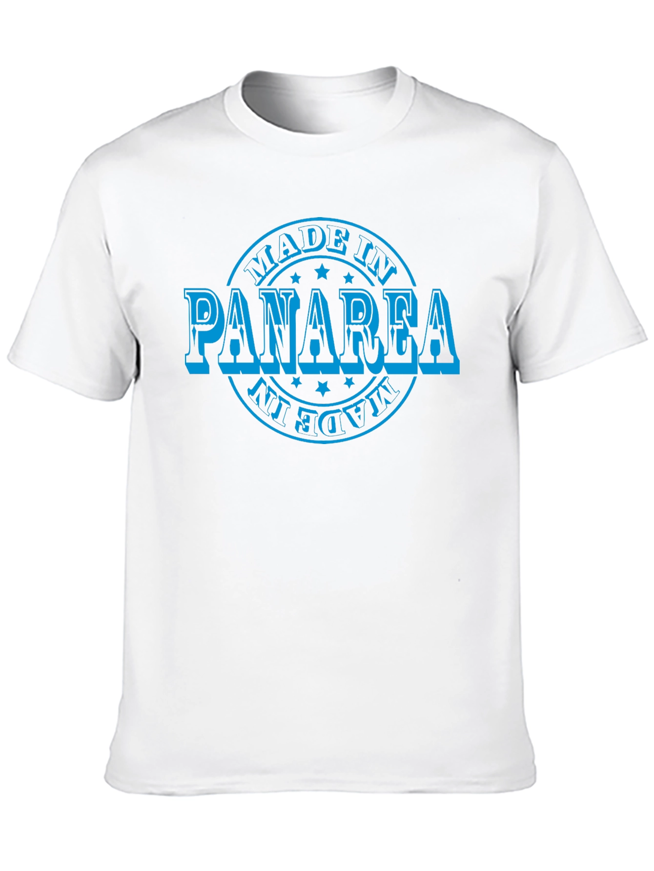 Made in Panarea T-Shirt - Black Cotton Tee