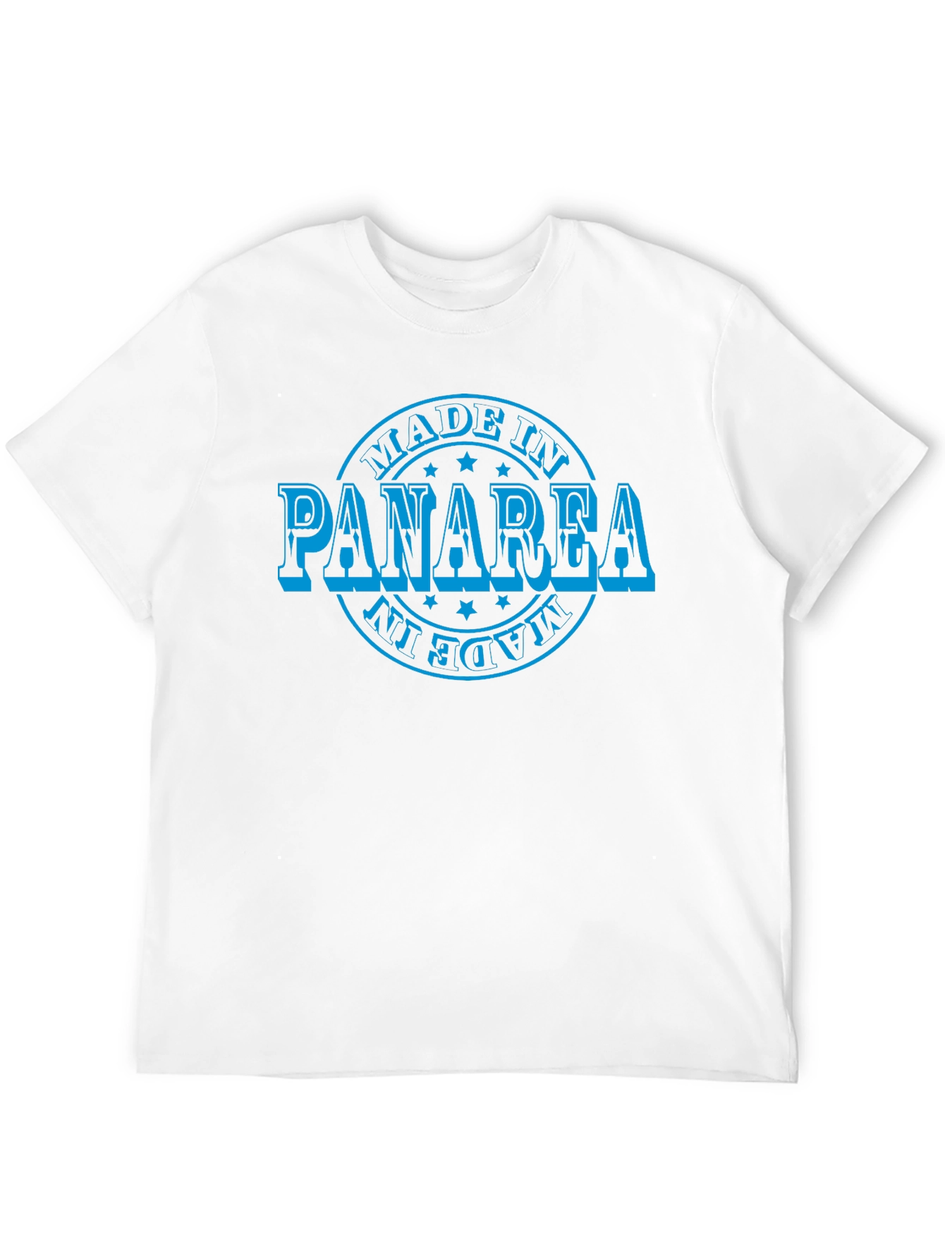 Made in Panarea T-Shirt - Black Cotton Tee